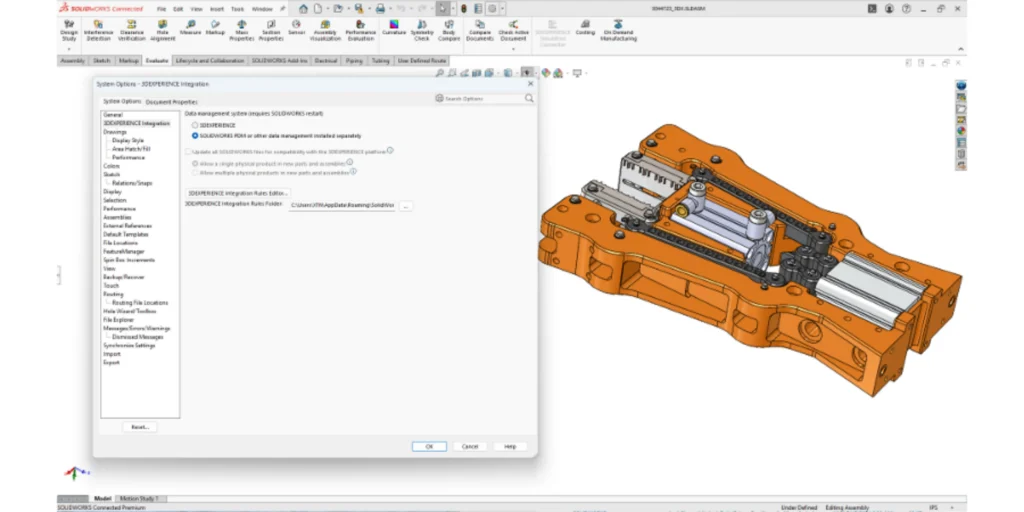 Integrating SOLIDWORKS PDM with 3DEXPERIENCE SOLIDWORKS