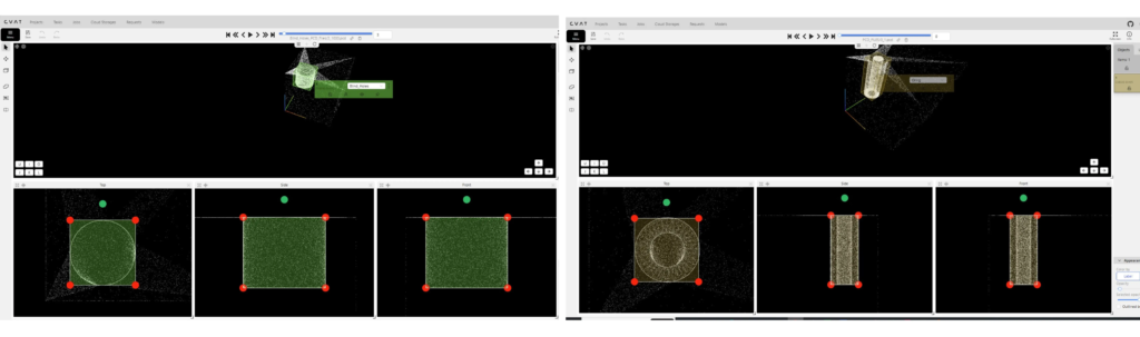 Implementation of the Cuboid feature for 3D annotation