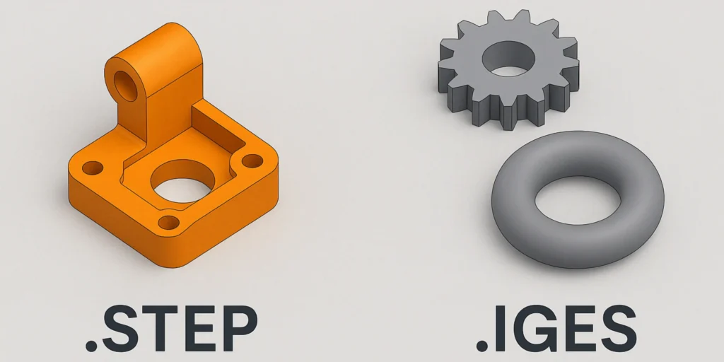 Popular Neutral File Formats: STEP and IGES