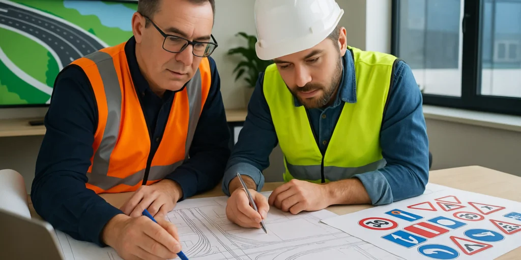 How Roadway Design and Drafting Support Accurate Traffic Signage Design