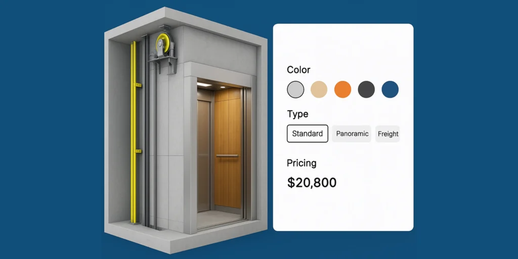 How 3D Configurators Help Elevator Manufacturers
