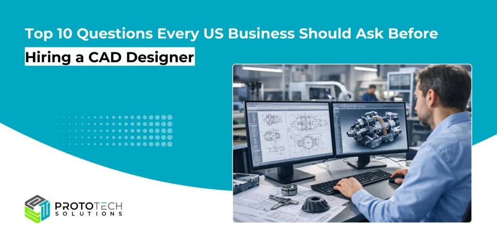 Top 10 Questions Every US Business Should Ask Before Hiring a CAD Designer
