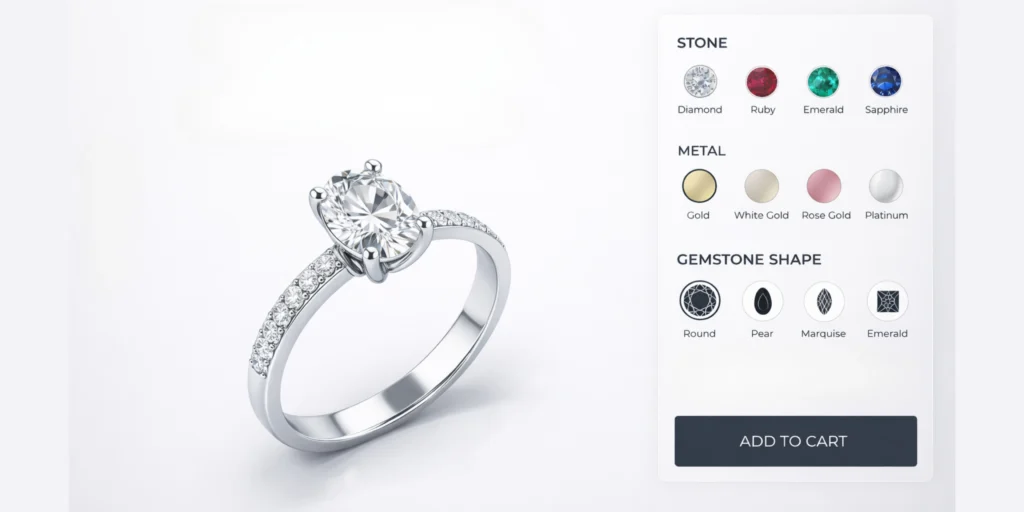 How a 3D Jewelry Configurator Increases Sales