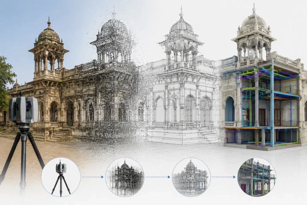 How Scan to BIM Improves Heritage Restoration Accuracy