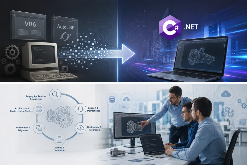 How ProtoTech Solutions Can Help Modernize Legacy CAD Applications